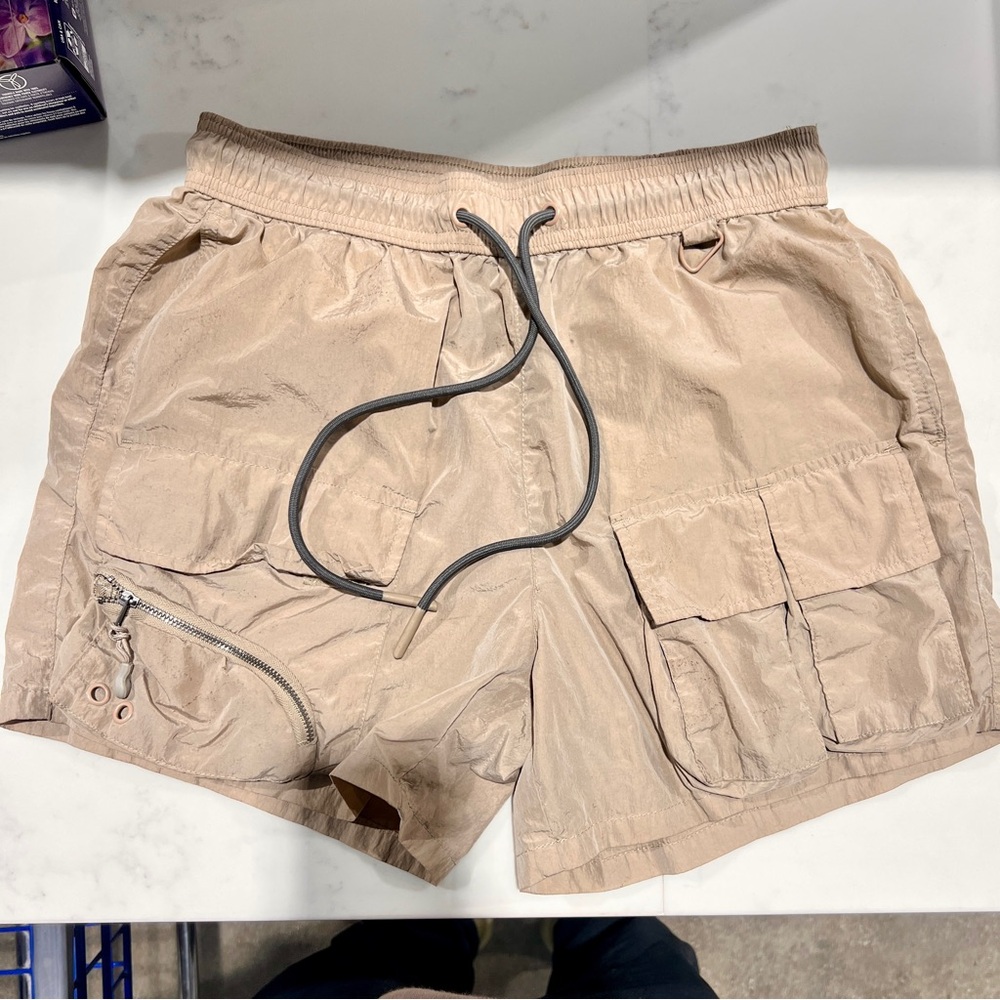 Stylish Tan Cargo Shorts